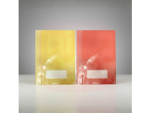 Capa Plástica para Caderno Brochurão 210x297mm