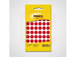 Etiqueta Redonda N°12 C/ 210 - Pimaco