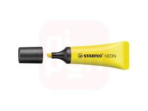 Caneta Marca Texto Stabilo Neon Amarelo 72/24